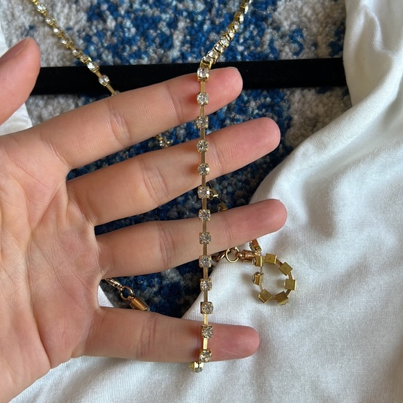 superdown Jewels Cross Front Bodysuit in White S - Picture 7 of 12